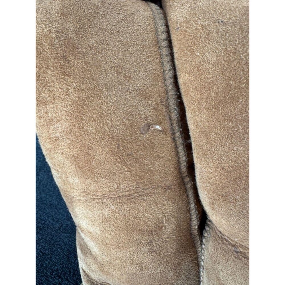 UGG Women’s Vintage Ultra Tall Chestnut Wool Sheepskin Winter Boots Size 6 - Picture 5 of 8